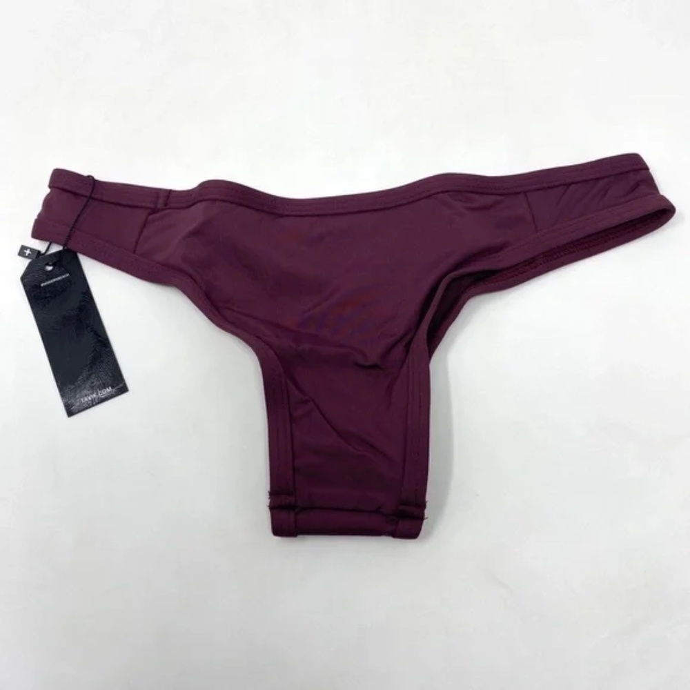 Tavik Womens Jayden Moderate Swim BOTTOM ONLY in Merlot Size Extra Small - Picture 4 of 8